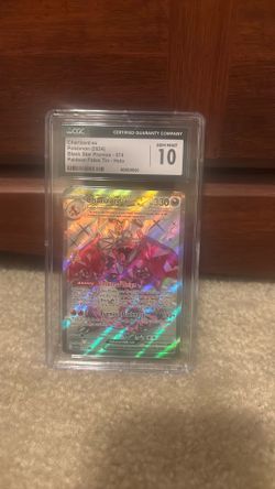 CHARIZARD EX CGC GEM MINT 10
