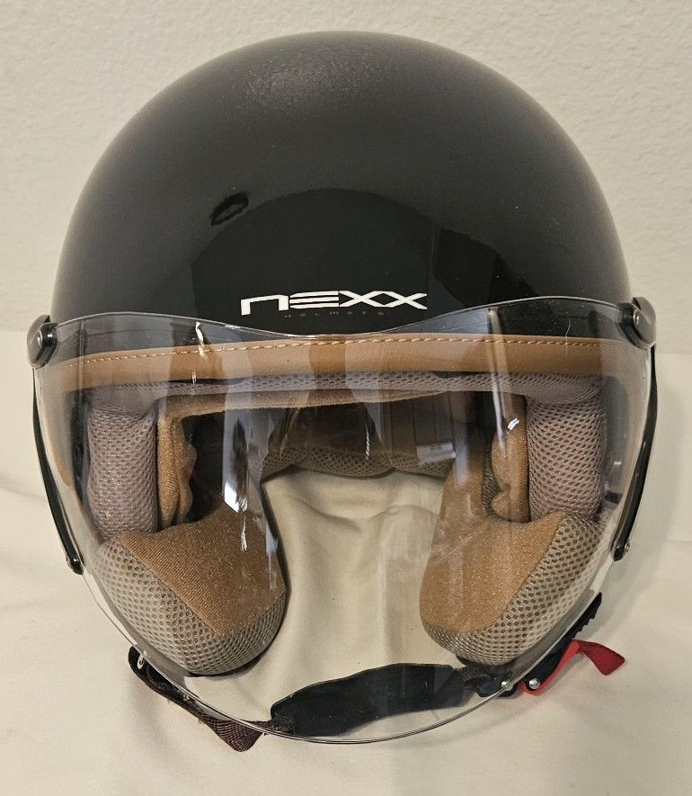 Nexx SX.60 Jazzy Open Face Helmet Black