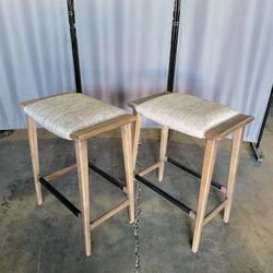 Backless Counter Stools (Set of 2)