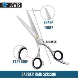  Barber straight Cutting Stainless Steel Scissor 