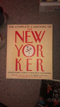 The complete book of cartoons of the New Yorker includes CD