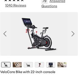 BowFlex VeloCore Bike - 22"