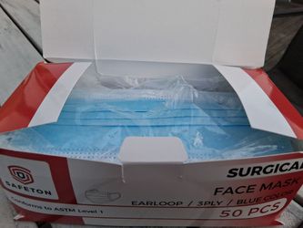 Disposable face masks