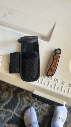 Pocket knife with holster