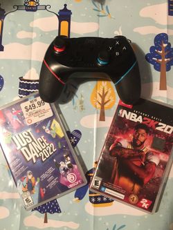 Nintendo Switch Games And Wireless Controller