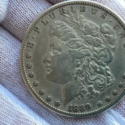 1889-CC Morgan Dollar XF
