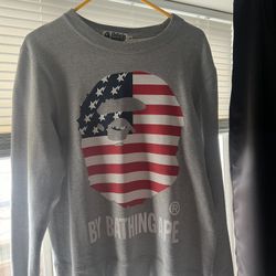 Bathing Ape Head Crewneck