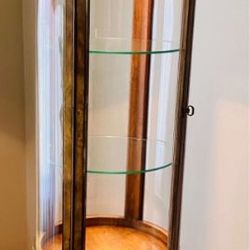 Round Curio Cabinet