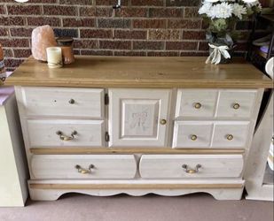 Large Dresser With Mirror