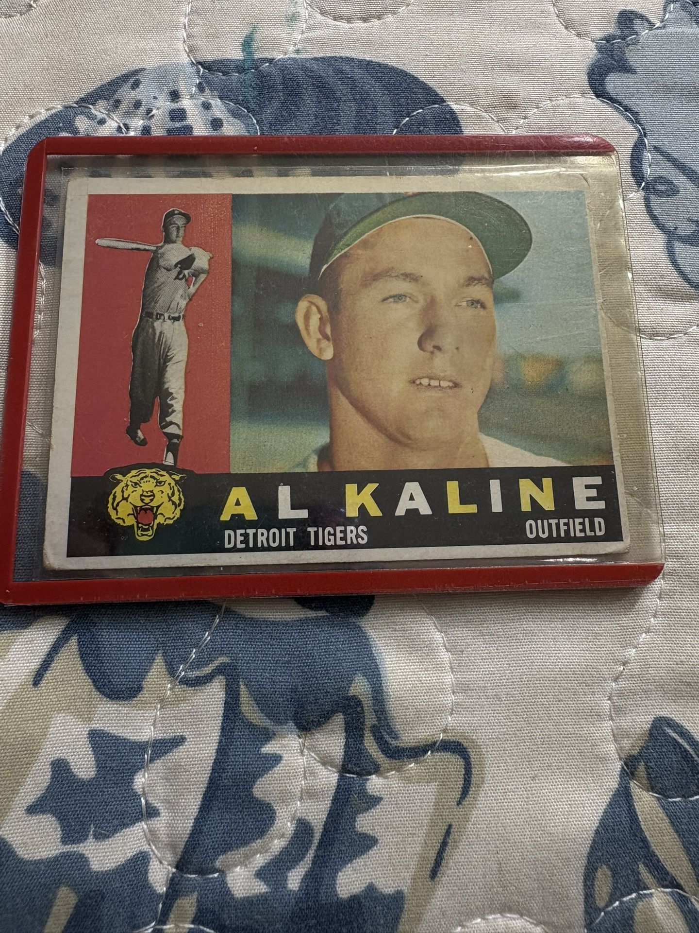 1960 AL KALINE TOPPS #50 BASEBALL CARD DETROIT TIGERS HOF