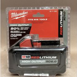 Milwaukee M18 HIGH OUTPUT Battery XC6.0.  Brand NEW .
