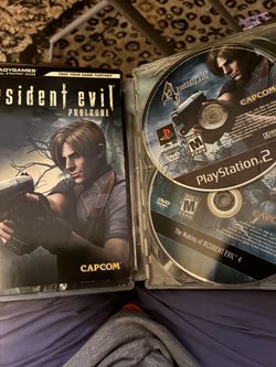 Resident Evil 4 PS2 with Strategy Guide