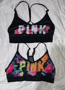 Victoria's Secret PINK Floral Bralettes – Set of 2! Women’s size Small