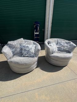 Swivel Barrel Tub Gray Armchair - Macy’s Restoration Hardware Pottery Barn Crate And Barrel