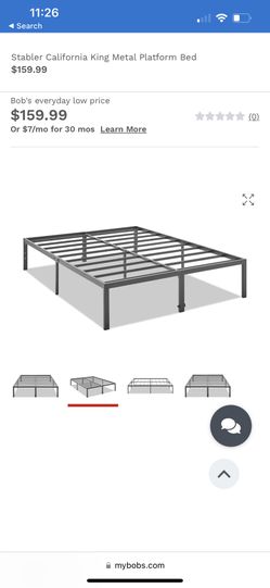 Queen Metal Bed Frame 