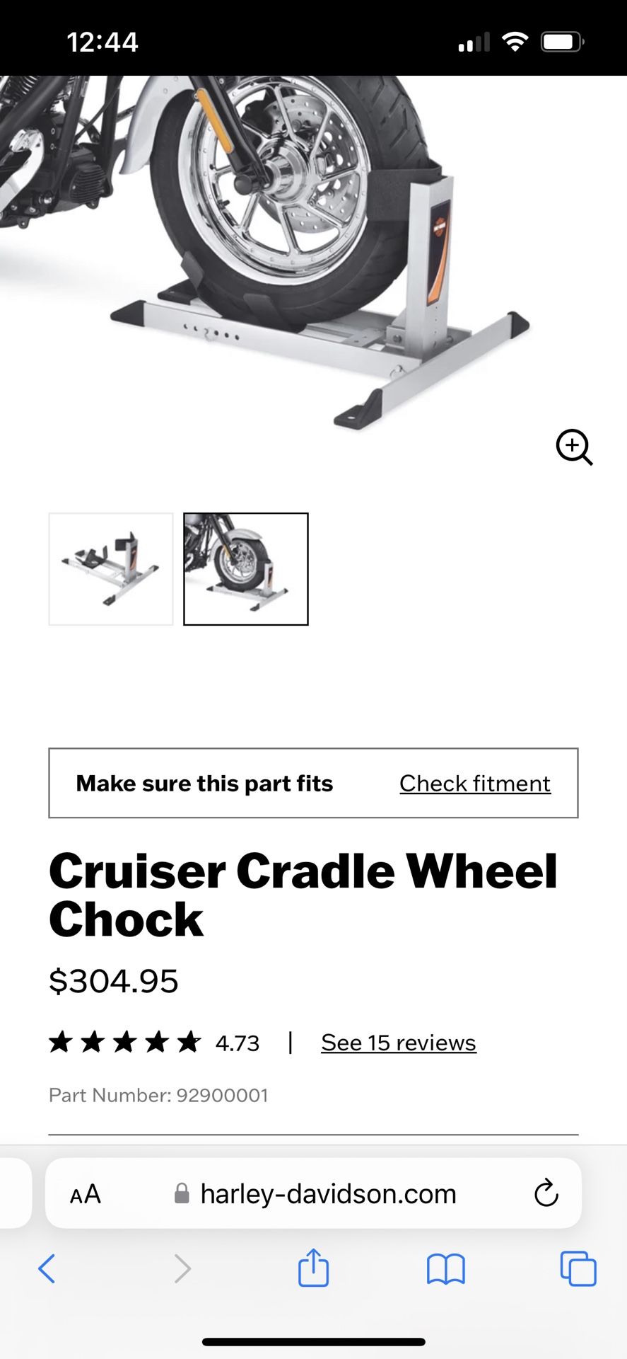 Harley Davidson Bike Stand - Main Image