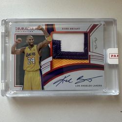 Kobe Bryant Sealed Card