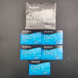 Sony DVC Mini DV 60 Min Cassettes 