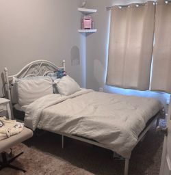 Full size Bed frame & Mattress