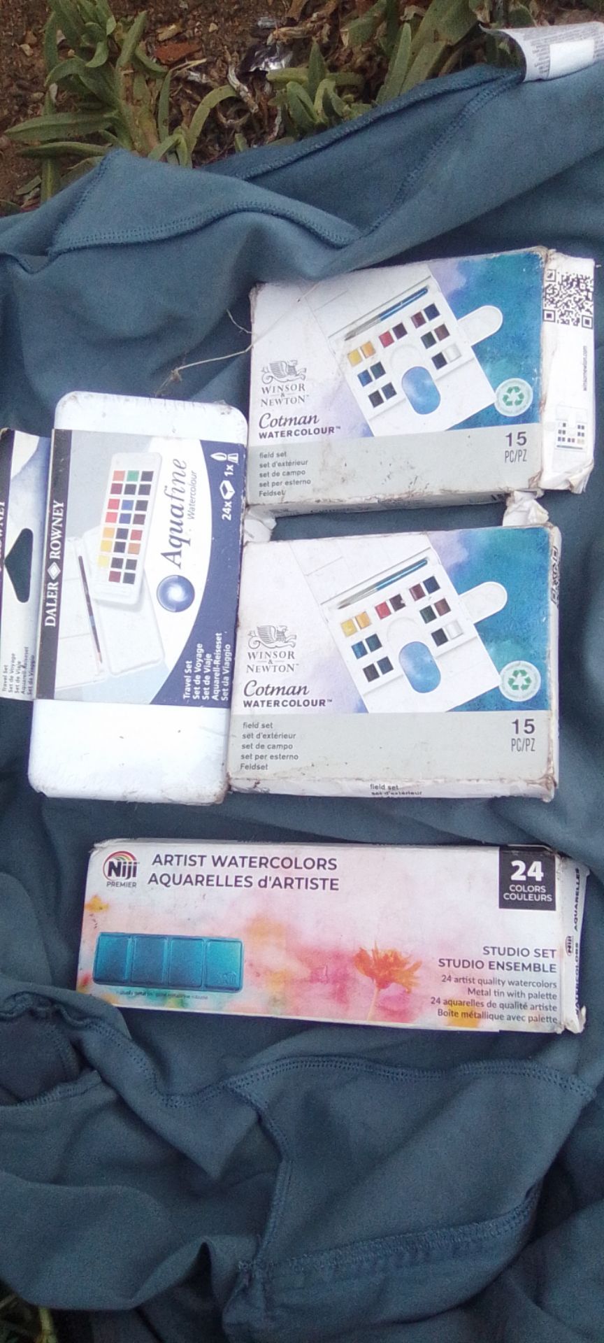 WATER COLOR SETS NEW IN BOX