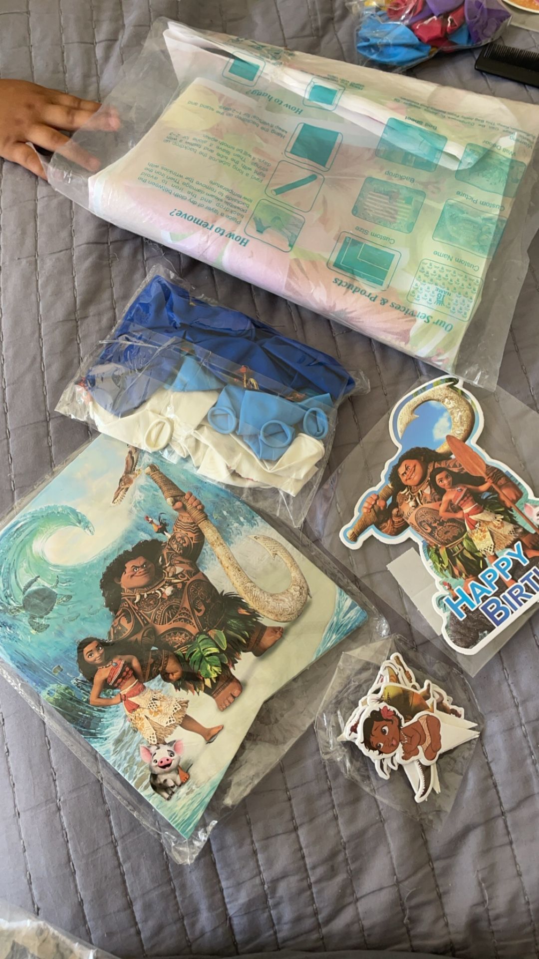 Moana Bday Decorations