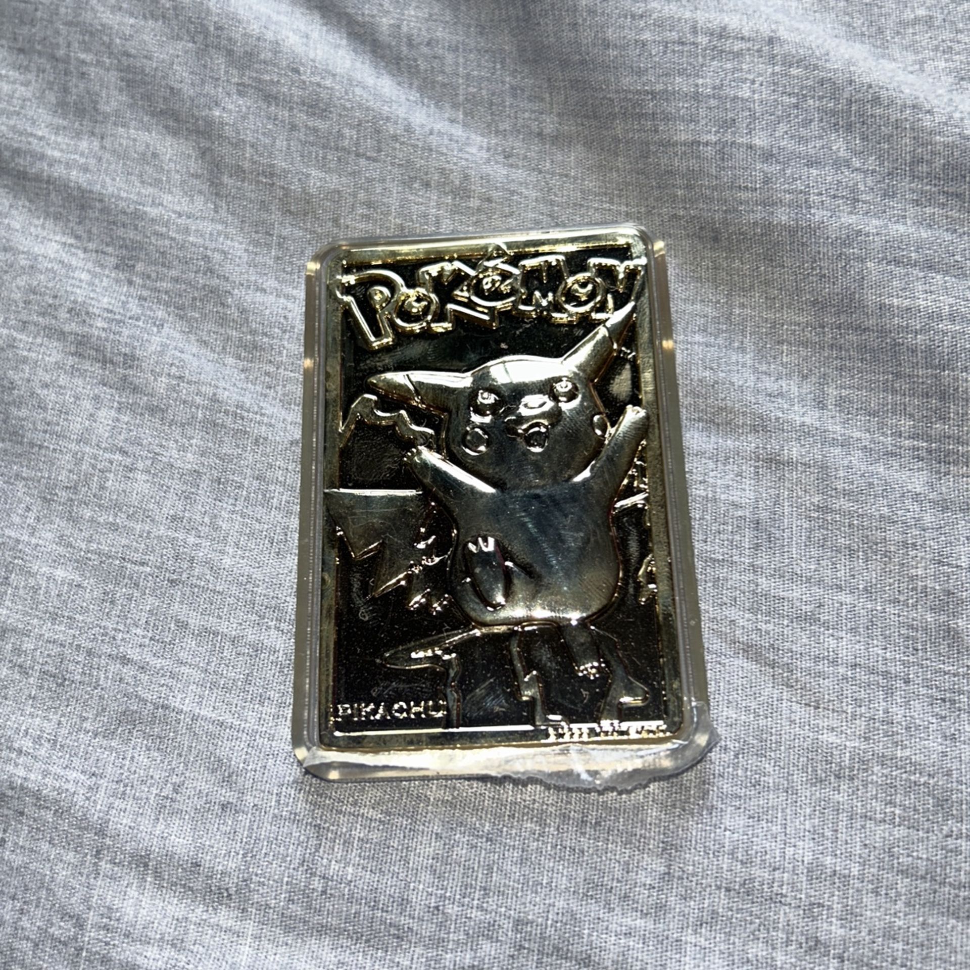Pokémon 25 Karat Gold Plated Trading Card Collectible Make An Offer