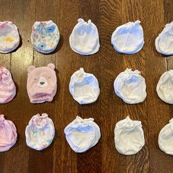 Newborn No Scratch Baby Mittens