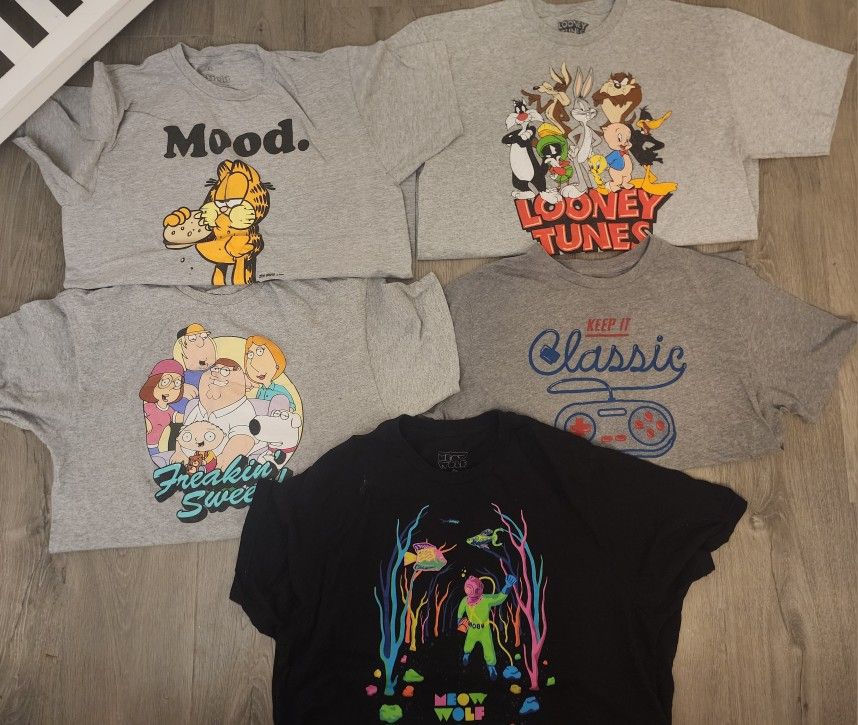Men's Tshirts Size Lg
