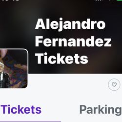 Alejandro Fernandez Tickets