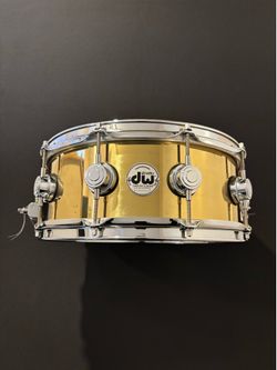 DW Collector’s Bell Brass 5.5” x 14” Snare Drum