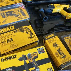 New tools, in good condition.  Prices vary, ranging from $120to $520 dollars.  There is a one month guarantee, the money is not returned, only credit 