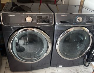 Samsung Washer Electric Dryer Set