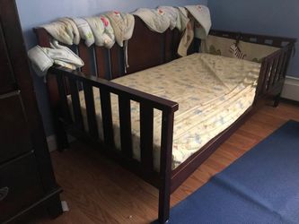 Toddler Bed with mattress