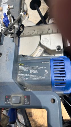 Kobalt 15 amp 10 inch sliding radial saw