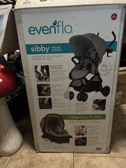 Used Car Seat, Base And Stroller