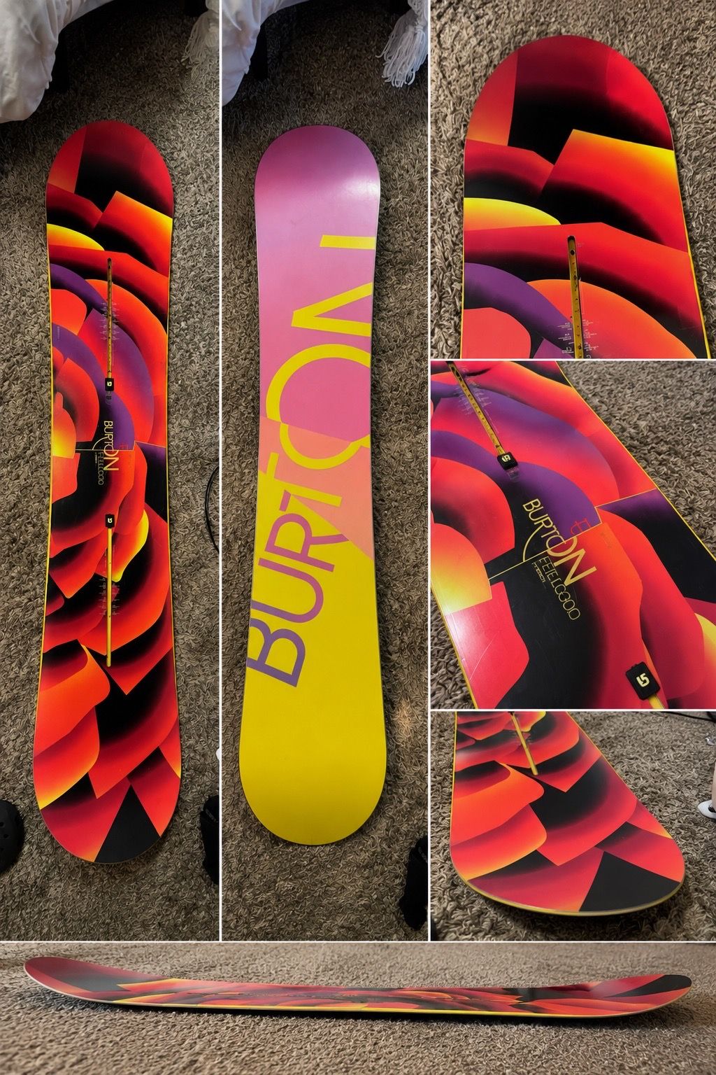 Burton Feelgood Flying V 149cm Snowboard