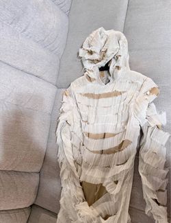 Mummy Halloween Costume (kids large 12-14)