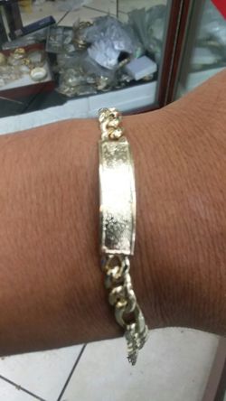 14k Gold baby Bracelet 16.3 grams solid