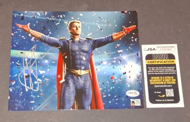🔥Antony Starr Signed Autographed 8x10 The Boys Homelander JSA COA 🔥