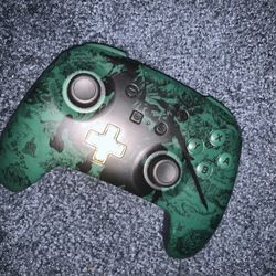 PowerA - Enhanced Wireless Controller for Nintendo Switch - Link Silhouette