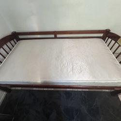 Brown Twin Bed (Read Description)