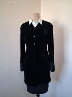 Vintage Emanuel Ungaro velvet jacket