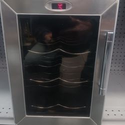 Stainless-Steel Countertop Wine Cellar