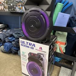 Ultra Boom 18 Bluetooth Speaker 