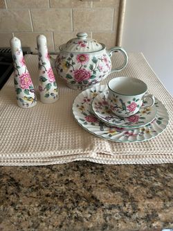 Old Foley China Set (made in Staffordshire, England)