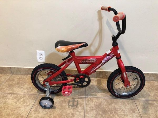 lightning mcqueen training bike