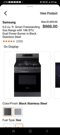 Samsung Stove