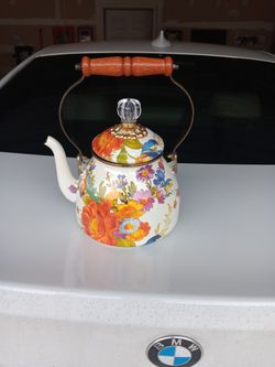 MACKENZIE-CHILDS William Sonomas BRAND NEW TEAPOT!