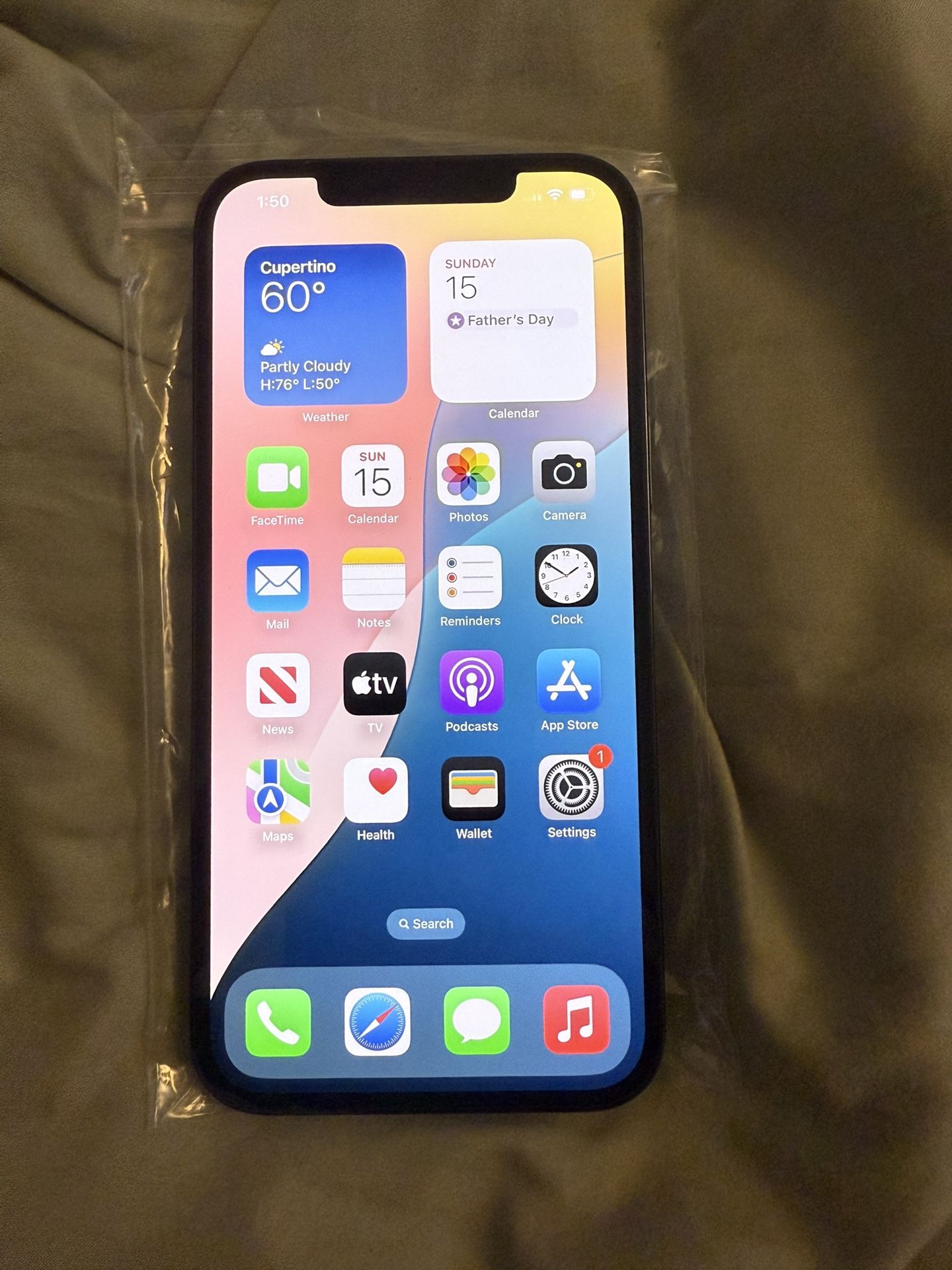 Apple iPhone 12 5G Pro Max 128GB (Unlocked) - Pacific Blue