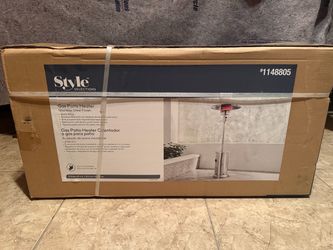 Stainless Steel Gas Patio Heater (brand new)